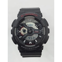 Casio G-Shock GA-110 Black Analog Digital Display Mens Watch 20 Bar WR