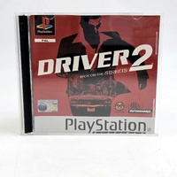 Driver 2 Platinum Back On The Streets Game with 2 Discs PlayStation 1