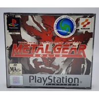 Metal Gear Solid PlayStation 1 Tactical Espionage Action Video Game