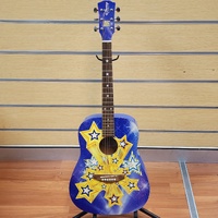 Disney by Washburn High School Musical Acoustic Guitar Blue