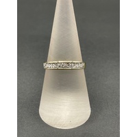 Ladies 9ct Yellow Gold Diamond Band Ring