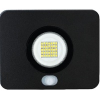 HPM LFS0530BL Leana Slimline LED Floodlight with Sensor Cool White 2000 Lumens