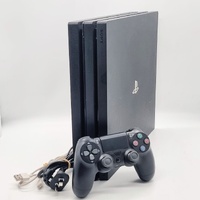 Sony PlayStation 4 PS4 Pro 1TB Game Console Black with Controller and Leads