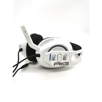 Nacon RIG 300 PRO White Gaming Headset with Microphone PS4 Xbox PC Compatible