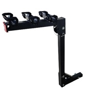 MaxiTrac 3 Bike Hitch Mount Carrier Heavy Duty Swing Down Rack 54kg Load