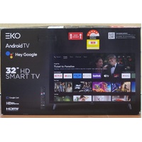EKO 32 Inch HD Smart TV K320HAT with Android TV and Voice Remote