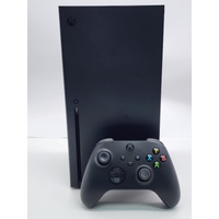 Microsoft Xbox Series X 1TB Console Matte Black 1882 with Controller and Leads
