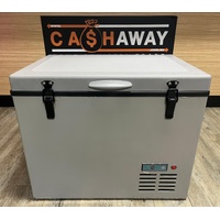 EVAKOOL KM55 Portable 55L Fridge Freezer with Cover and 12V Car Charger