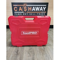 ToolPRO 198 Piece Automotive Tool Set 1/4 3/8 1/2 Inch Drive with Hard Case