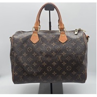 Louis Vuitton Speedy Bandoulière 30 Monogram Canvas Shoulder Bag