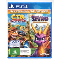 Crash Team Racing Nitro-Fueled and Spyro Reignited Trilogy PS4 Game Bundle