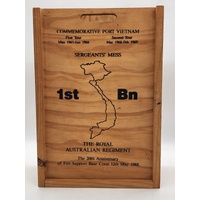 Commemorative Vietnam Sergeants Mess Port 1st Bn Royal Australian Regiment