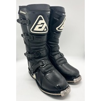 Answer AR1 Mens MX Offroad Boots Black Size 12 Durable Racing Gear