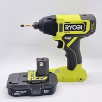 Ryobi 18V ONE+ RID18 Cordless Impact Driver with 2.5Ah Battery Pack