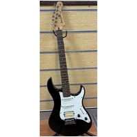 Yamaha Pacifica 6 String Electric Guitar HSS Black Rosewood Fretboard