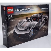 LEGO Technic Koenigsegg Jesko Absolut 42173 Grey Hypercar Set Ages 10+