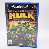 The Incredible Hulk Ultimate Destruction PS2 Game Action Adventure