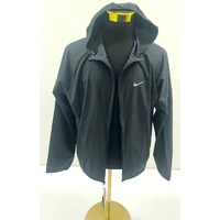 Nike Repel Miler Mens Waterproof Running Jacket Black Size Large DD4746-010