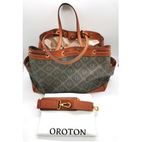 Oroton Harvey Baby Tote Shoulder Bag with Dust Bag Elegant Designer Handbag
