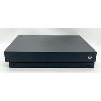 Microsoft Xbox One X 1TB Console Black 4K HDR Gaming with Controller and Cables