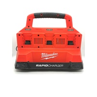 Milwaukee M18PC6 M18 18V Li-ion PACKOUT Six Bay RAPID Battery Charger