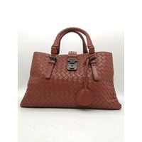 Bottega Veneta Intrecciato Medium Cognac Leather Tote Bag Handbag
