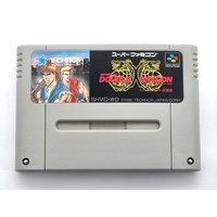 Super Famicom Return of Double Dragon Japanese Import Game Cartridge