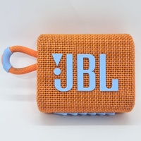 JBL Go 3 Portable Bluetooth Speaker Orange Waterproof Wireless Mini