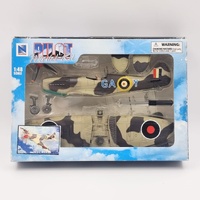NewRay 1:48 Scale Spitfire Pilot Model Kit WWII Plane Aircraft 20215 C2