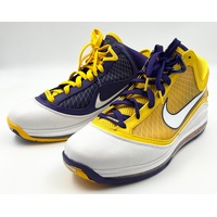 Nike LeBron 7 Media Day Size 10 Mens Shoes CW2300-500 Lakers Colourway