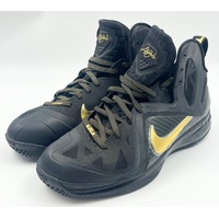 Nike LeBron 9 PS Elite Away 516958-002 Black Gold Size 11 OG Rare