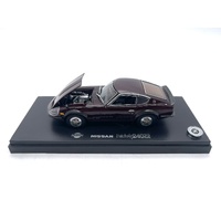 Kyosho Nissan Fairlady 240ZG 1/43 Diecast Mini Car Maroon Collectible
