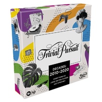 Hasbro Gaming Trivial Pursuit Decades 2010 to 2020 Board Game Adults and Teens