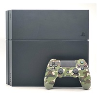 Sony PlayStation 4 500GB Console Black with Camo Controller and Cables