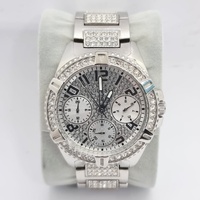 Guess W1156L1 Ladies Frontier Silver Crystal Watch Multifunction Dial