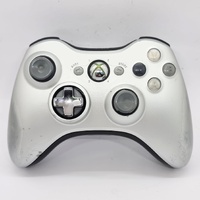 Microsoft Xbox 360 Silver Wireless Controller Model 1403 Special Edition