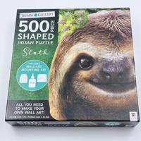 Hinkler Sloth 500 Piece Jigsaw Puzzle 579 x 541mm Fun Animal Puzzle
