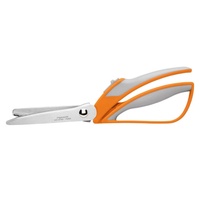 Fiskars Easy Action Pinking Shears Stainless Steel Zigzag Scissors
