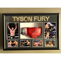 Tyson Fury Signed Boxing Glove Autographed Gypsy King with COA Memorabilia