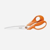 Fiskars Classic 27 cm Tailor Scissors Ergonomic Orange Handle Shears