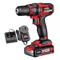 Ozito PXCDK-150 18V Li-Ion 10mm Compact Drill Driver Kit Cordless