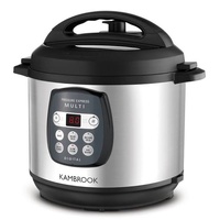 Kambrook KPR820BSS Pressure Express 6L Digital Multi Cooker 1000W