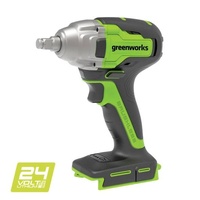 Greenworks 24V Brushless Impact Wrench Kit 2.0Ah Battery and Charger