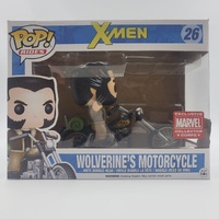 Marvel X-Men Wolverine Motorcycle Funko Pop Rides 26 Collector Corps
