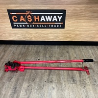 Master Finish Rebar Cutter Bender 16mm Steel Bar Cutting and Bending Tool