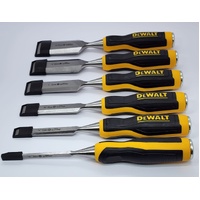 DeWalt DWHT16852-9 6 Piece Wood Chisel Set