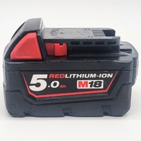 Milwaukee M18 18V RedLithium-Ion 5.0Ah Extended Capacity Battery Pack M18B5