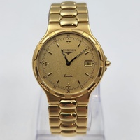 Longines Conquest L1.614.2 Ladies Gold Dial Swiss Quartz Date Watch