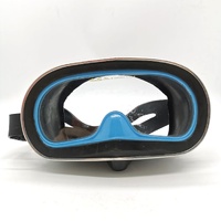 GSD Smeralda Vintage Scuba Mask Tempered Glass Collectible Mod. Media