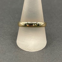 Mens 9ct Yellow Gold Plain Wedding Band Ring